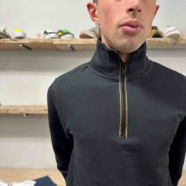 Felpa con mezza zip Blend