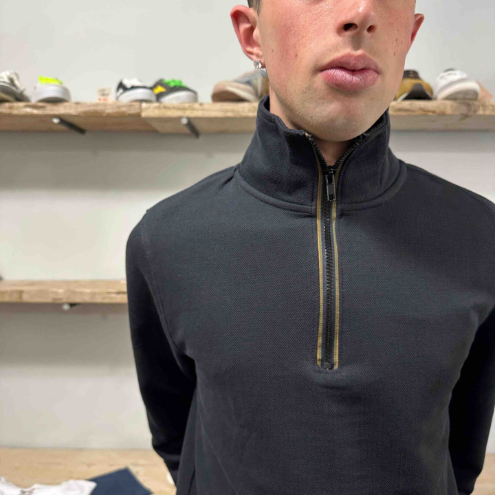 Felpa con mezza zip Blend