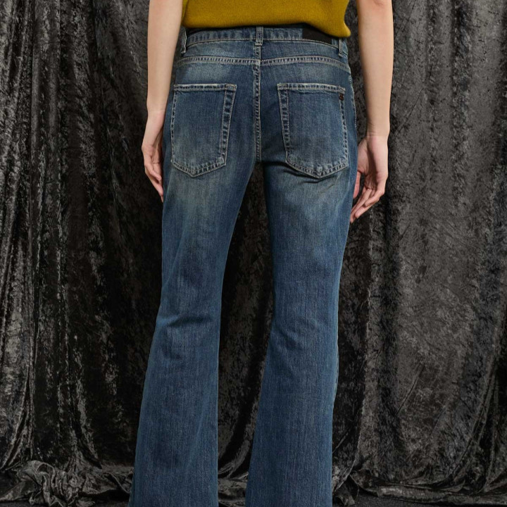 Souvenir jeans a zampa