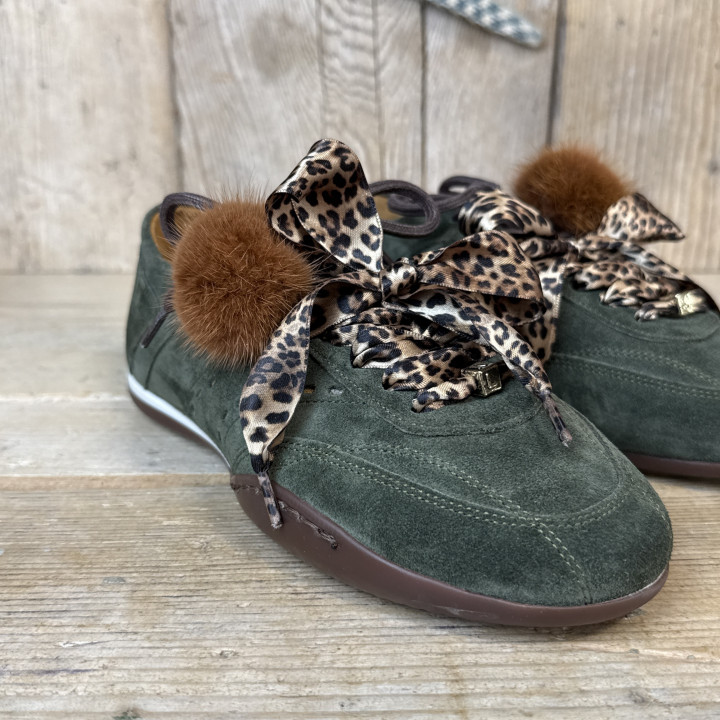 Sneakers verde bosco Melinè