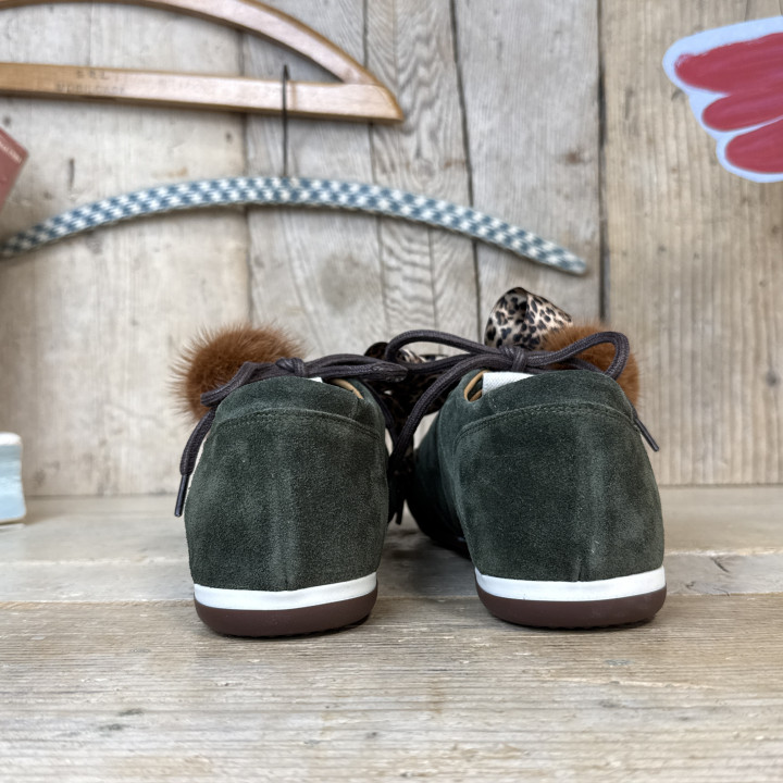 Sneakers verde bosco Melinè