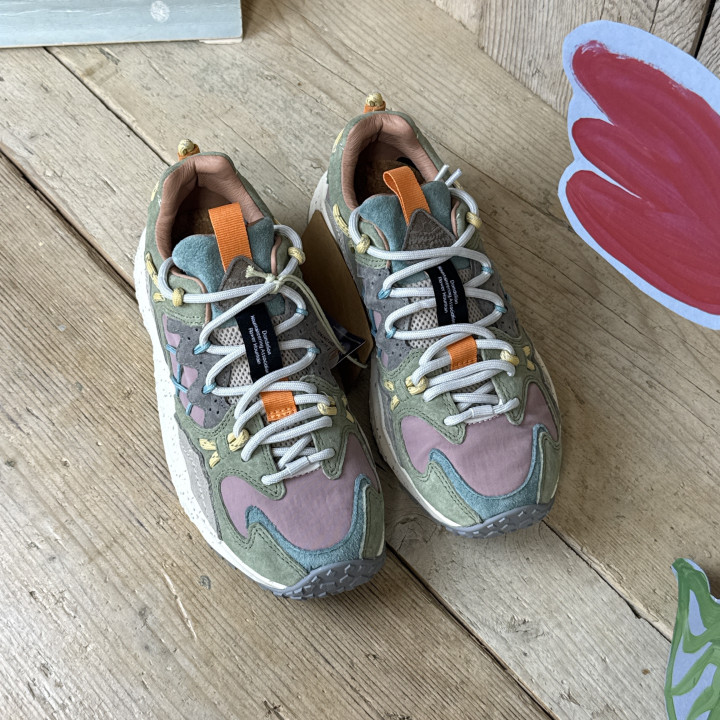 Flower mountain yamabushi muo clay beige