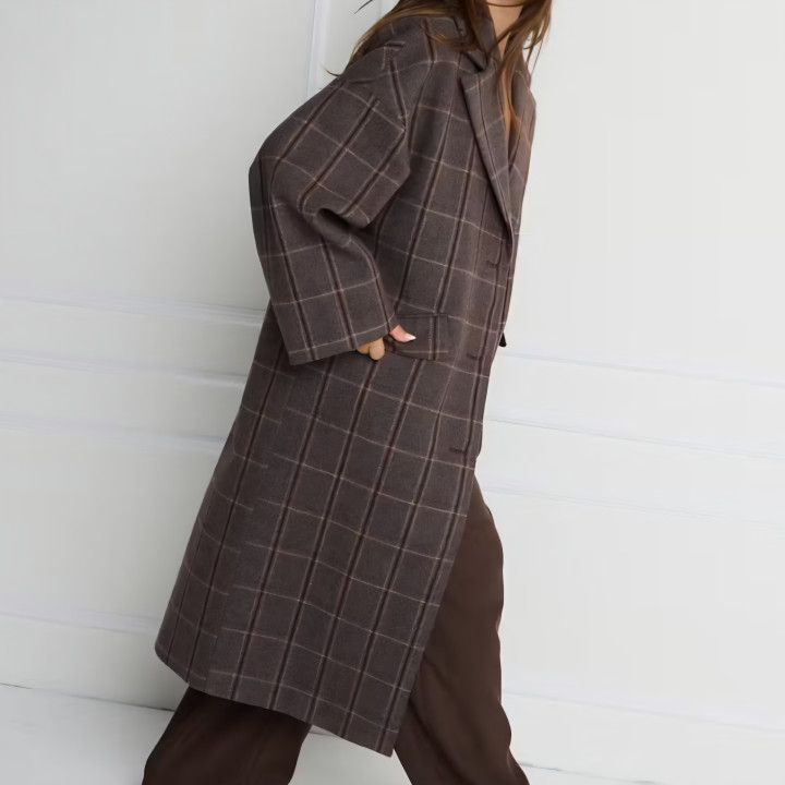 Cappotto quadri Ichi