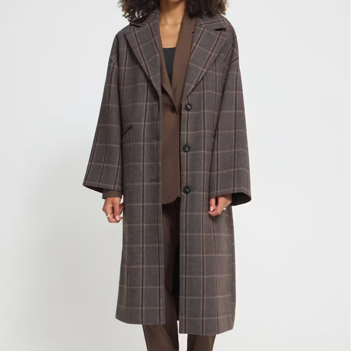 Cappotto quadri Ichi