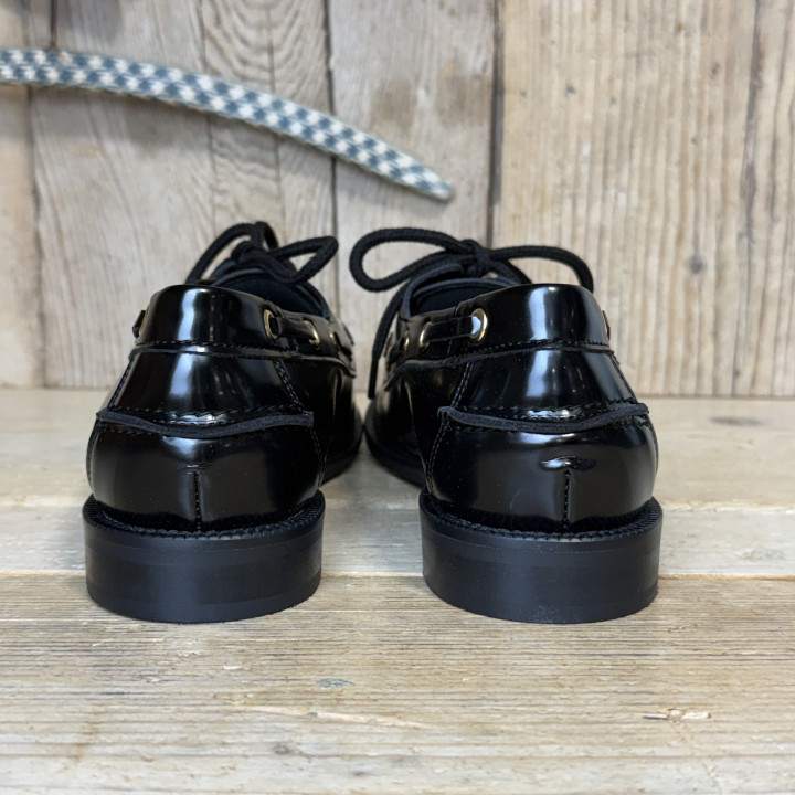 Mocassino barca nero Ovyè